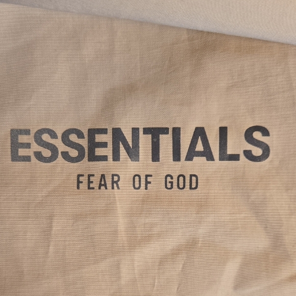 Men's Essentials Fear Of God Tan Pants - Picture 5 of 9